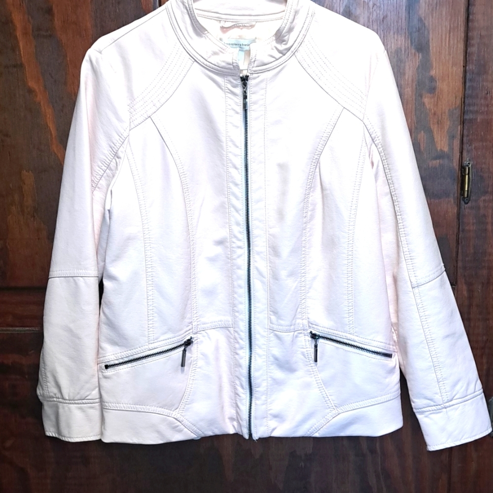 Christopher and banks size medium pink jacket